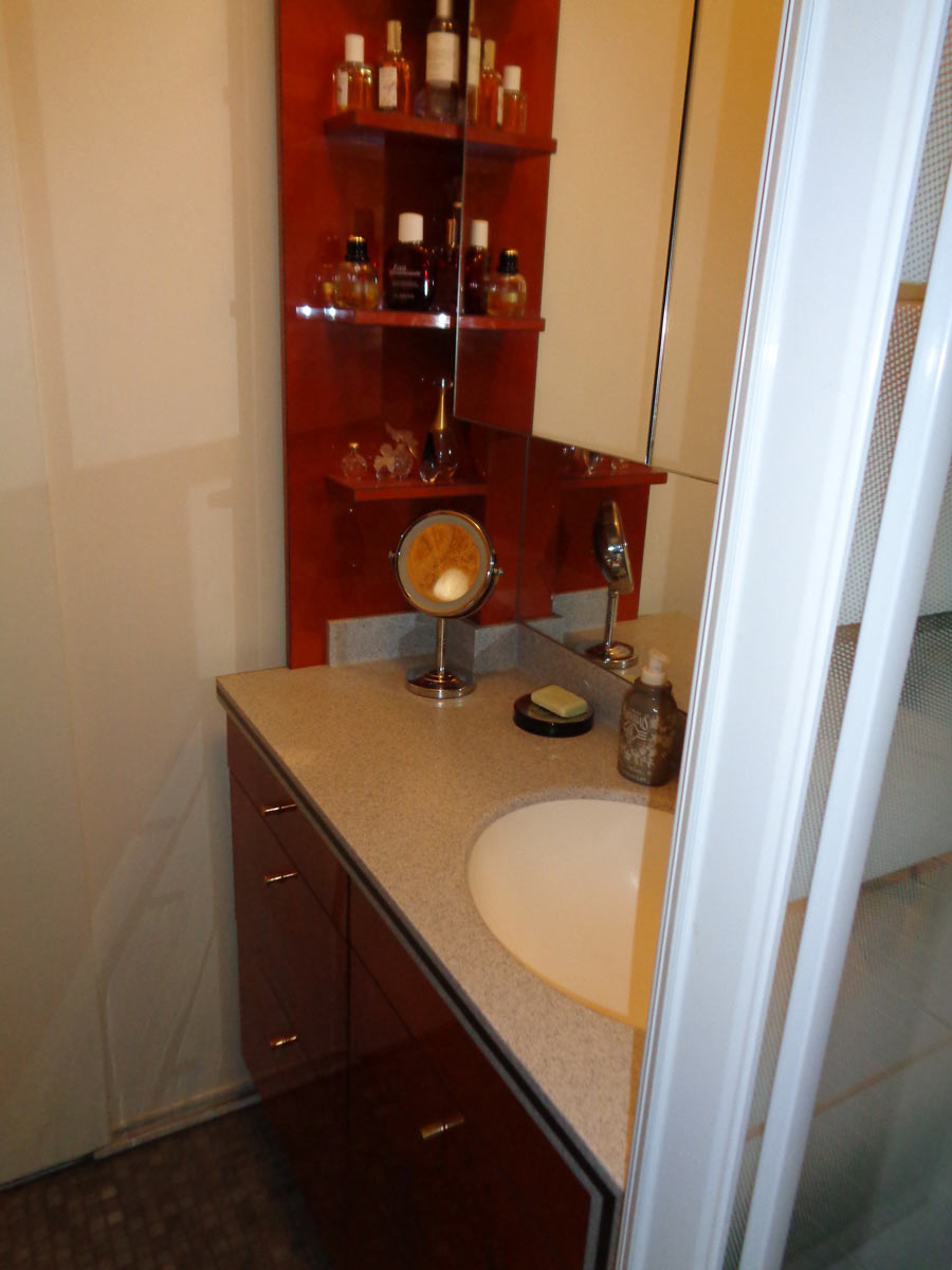 Meuble de salle de bains sur mesure
