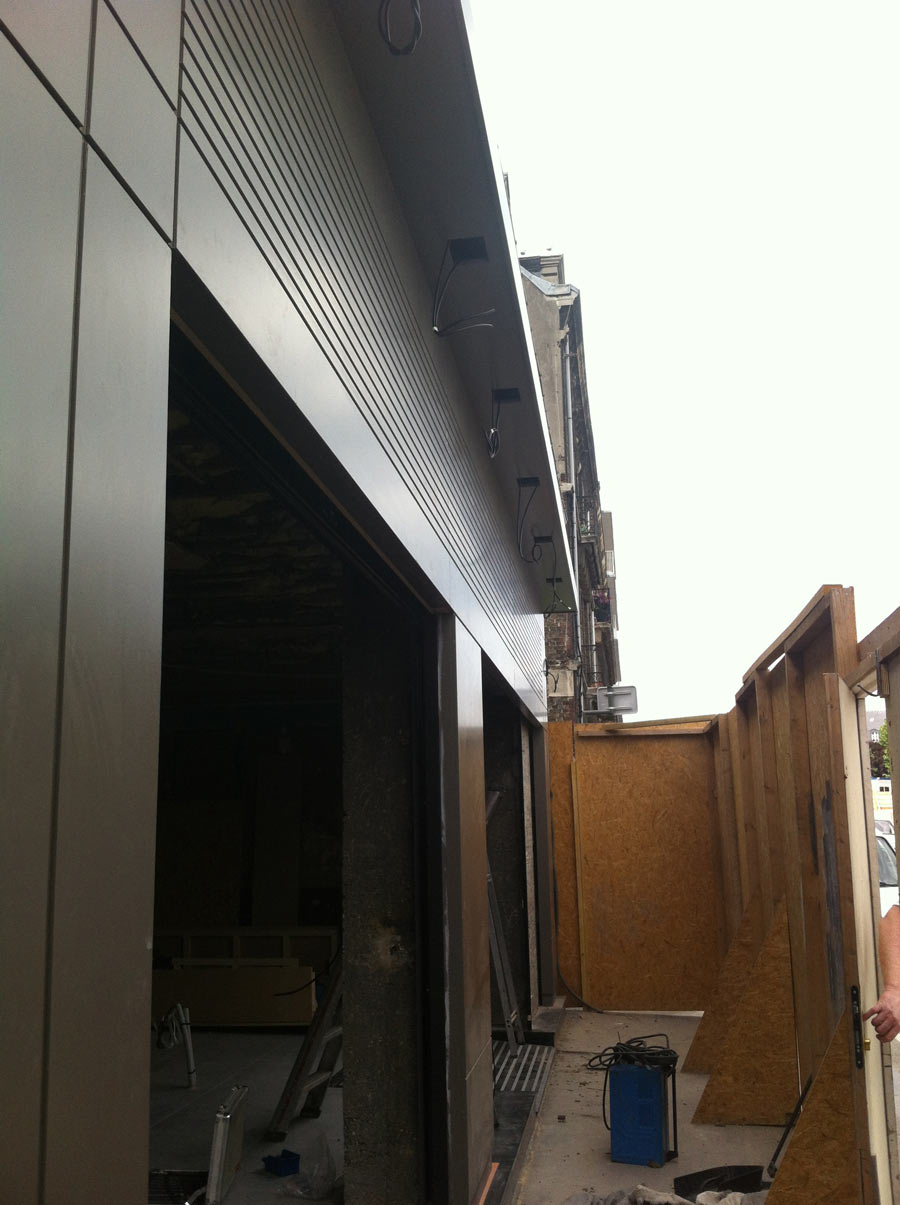 Chantier de menuiserie